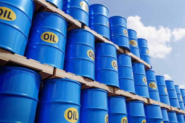 A representational image of fuel drums